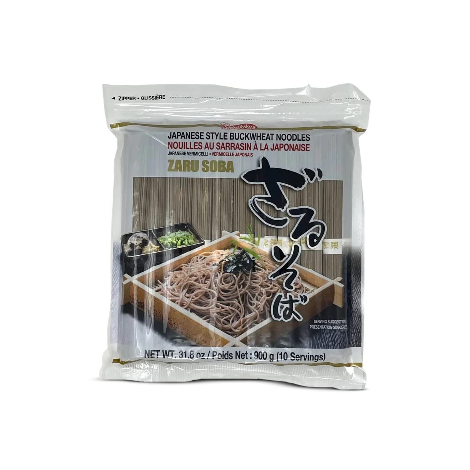 Zaru Soba Noodles | Japanese Style Dried Buckwheat Flavor Instant Noodles | C...