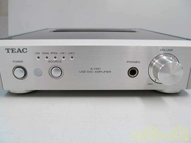 TEAC A-H01-S Reference 01 USB DAC Stereo Premain Amplifier Silver From Japan