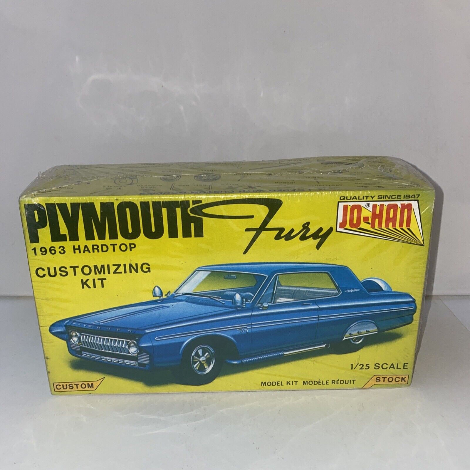 Jo-han Plymouth Fury 1963 Hardtop Customizing kit