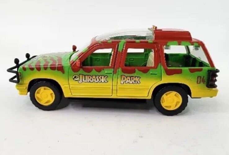 Jurassic Park World Legacy JUNGLE Ford Explorer T-REX Escape VEHICLE ONLY Mattel