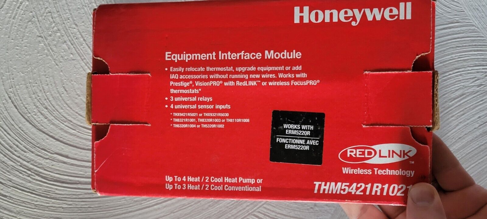 Honeywell THM5421R1021 Equipment Interface Module for Prestige IAQ and VisionPRO