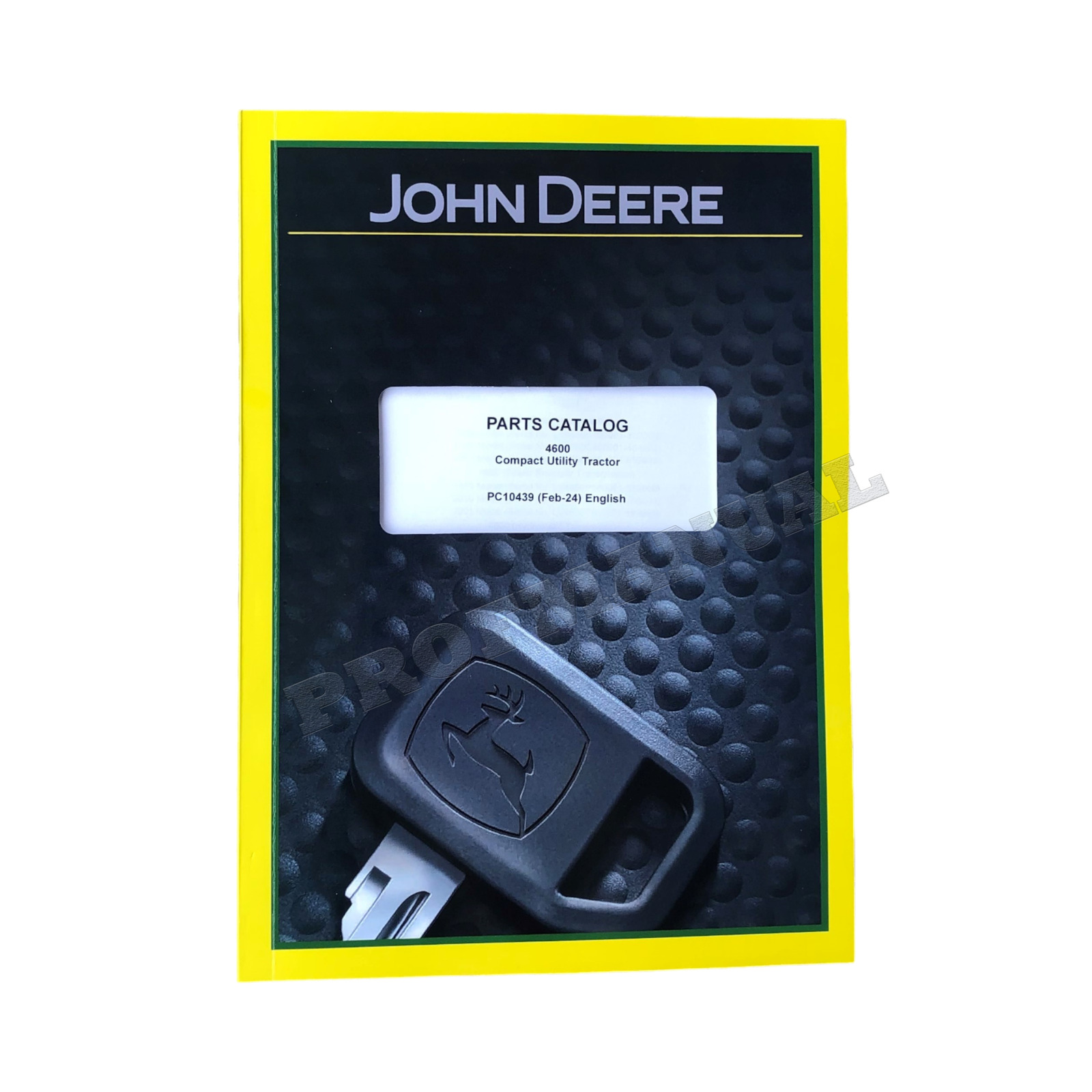 JOHN DEERE 4600 TRACTOR PARTS CATALOG MANUAL