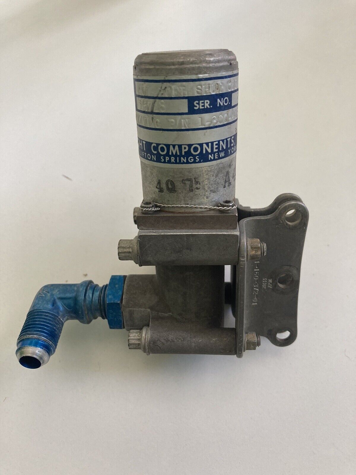 AVCO Lycoming 1-300-415 / Wright Components Fuel Shut Off Solenoid PN 15718