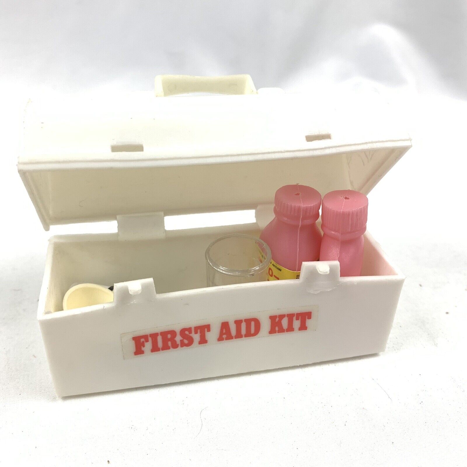 Vintage Toy Larami Navy Corpsman First Aid Kit With Medicine and Supplies
