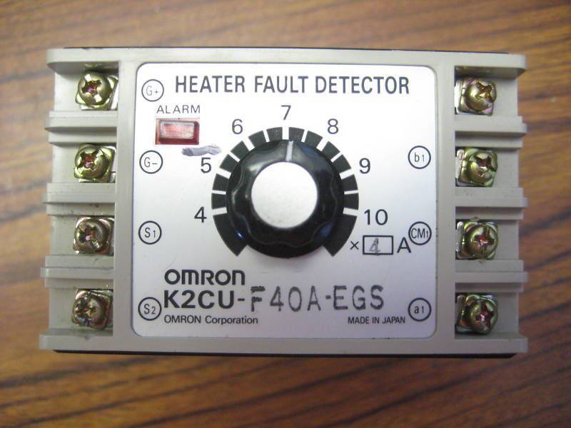 Omron K2CU-F40A-EGS Heater Fault Detector F-GS K2CUF40AEGS