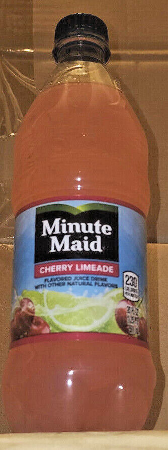 Minute Maid Cherry Limeade juice drink.1 or 2 bottles with 