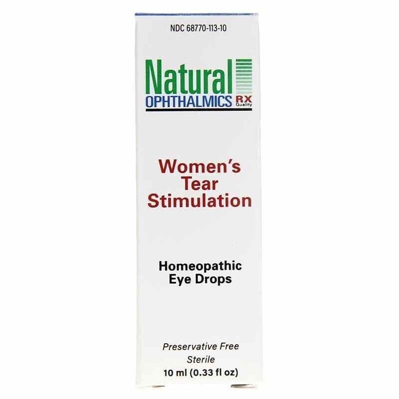 Natural Ophthalmics Women\'s Tear Stimulation Eye drops, 10 ml - Exp. 9/31/2024