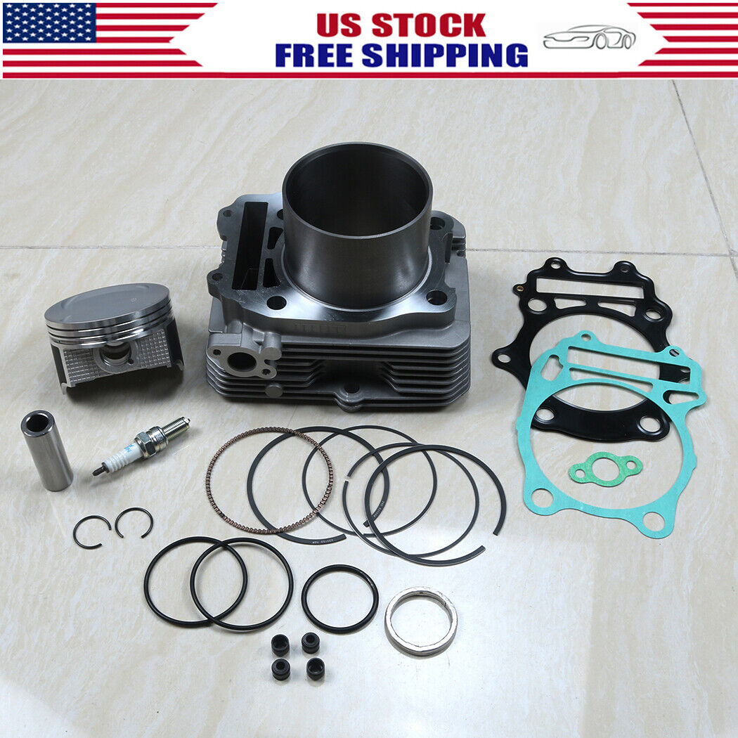 For 2002-2008 Arctic cat Automatic 375/400 Cylinder Jug Piston Rings Top End Kit