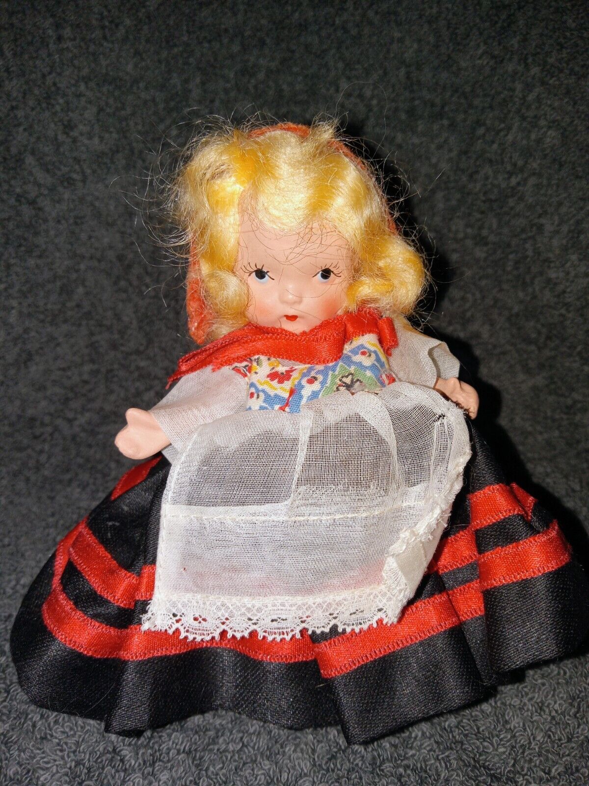 Vintage Nancy Ann Storybook Doll. Bisque. 5 Inches. Haunted Very Active