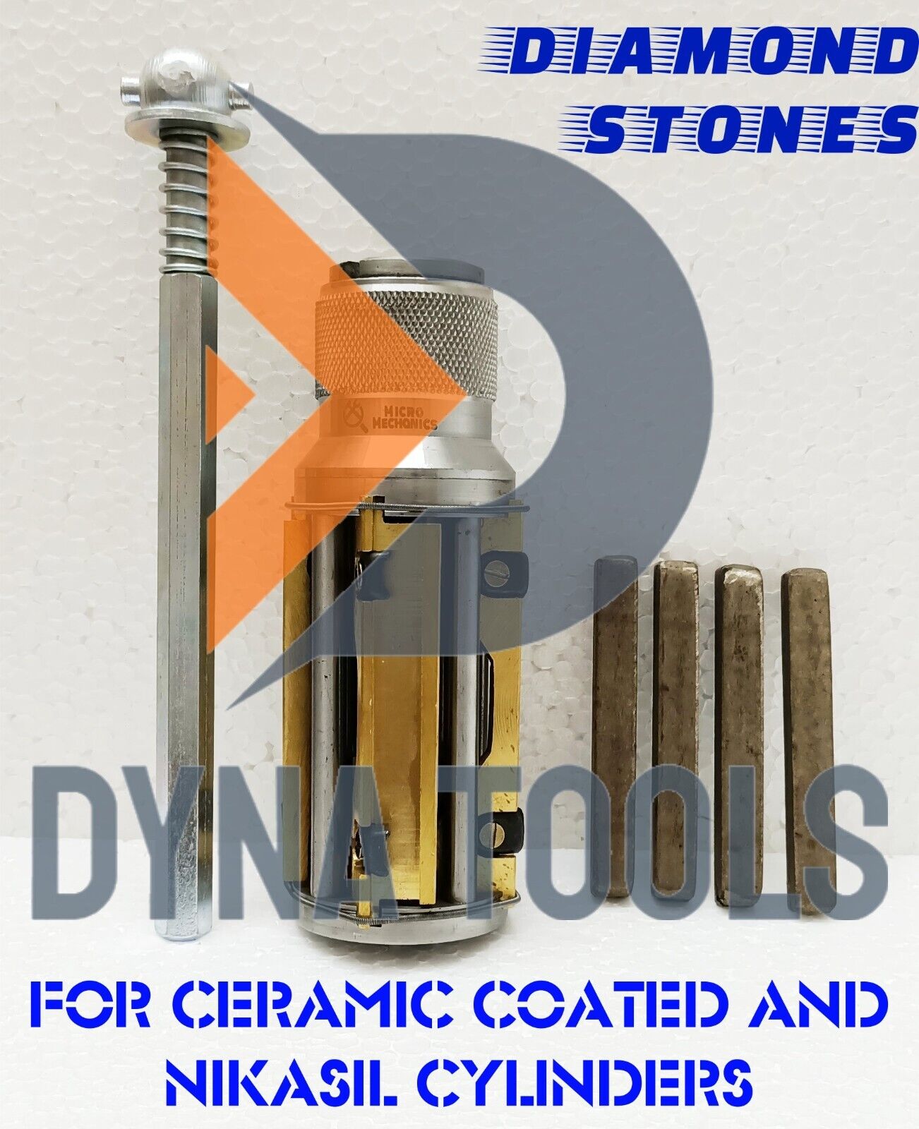 Cylinder Engine Hone Kit 62 TO 88 MM Honing Machine + Diamond Stones Coarse Grit