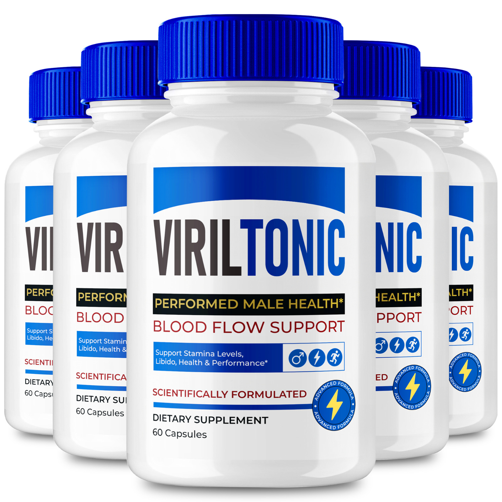 Viriltonic Capsules Men Dietary Supplement - 5 Pack