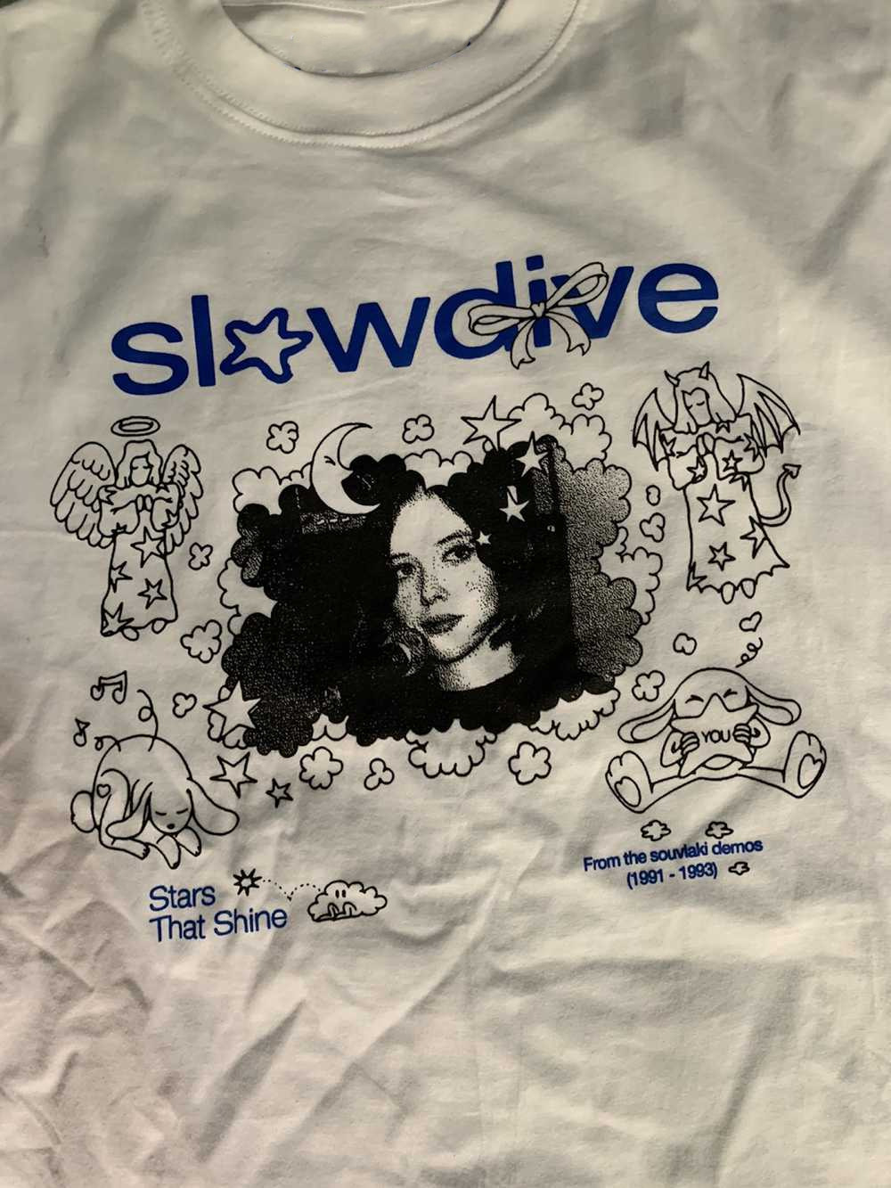 Slowdive Band Concert Tour White T-Shirt Cotton Unisex S-5XL
