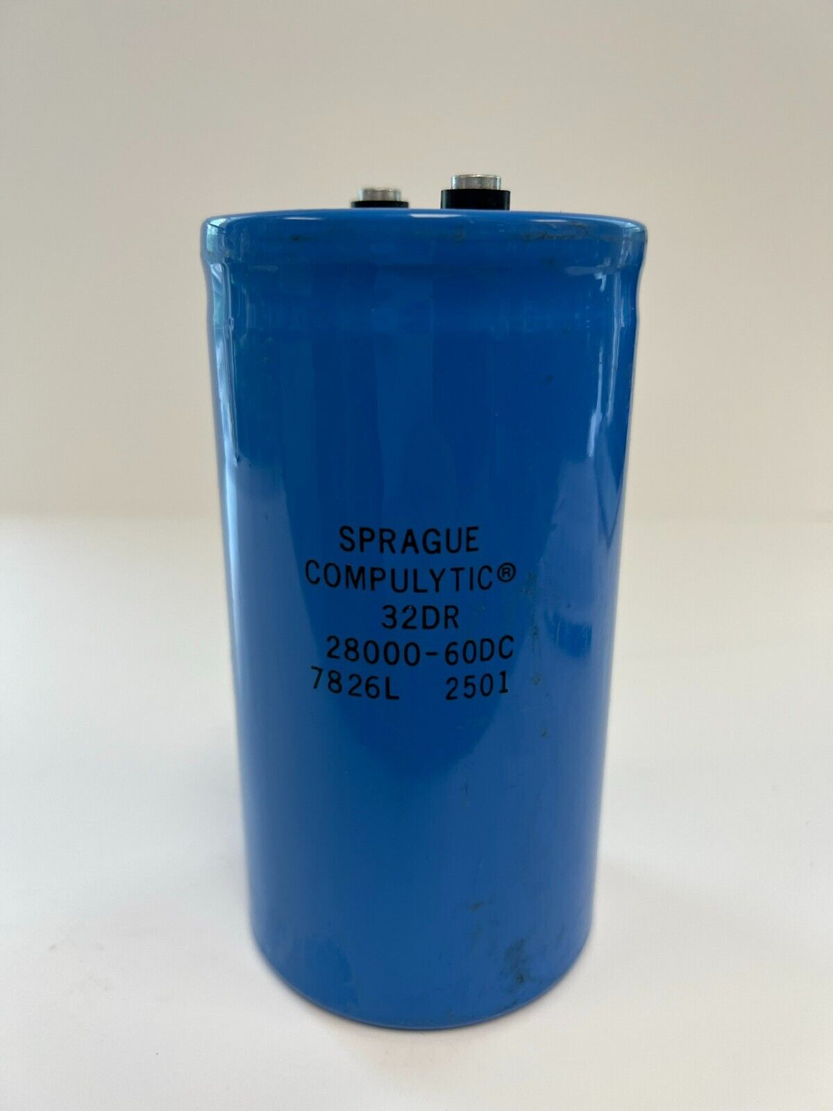 Sprague Compulytic 32DR 28000-60DC 7826L 2501 Capacitor