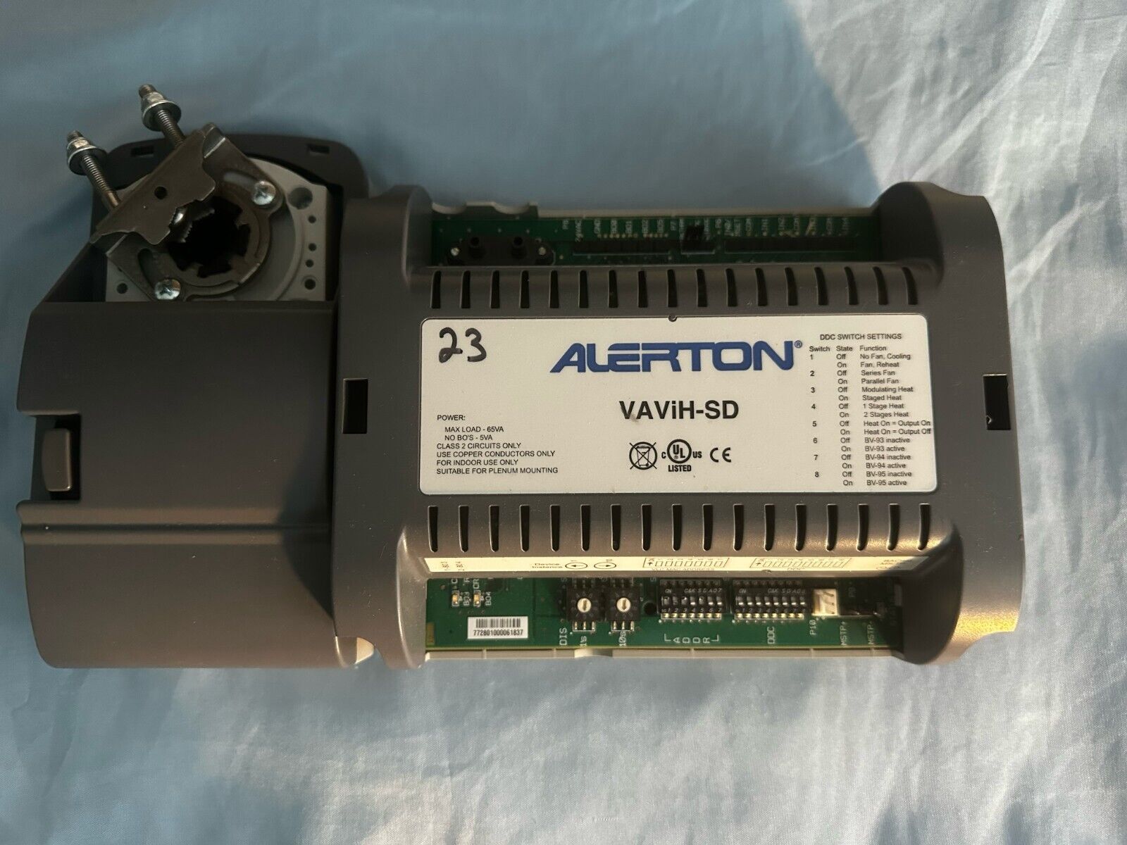 ALERTON VAVIH-SD / (USED) Company upgraded, Was working when removed.