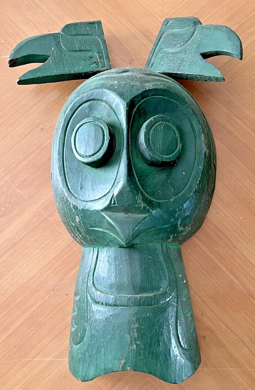 Vintage Wood Carved Tribal Mask