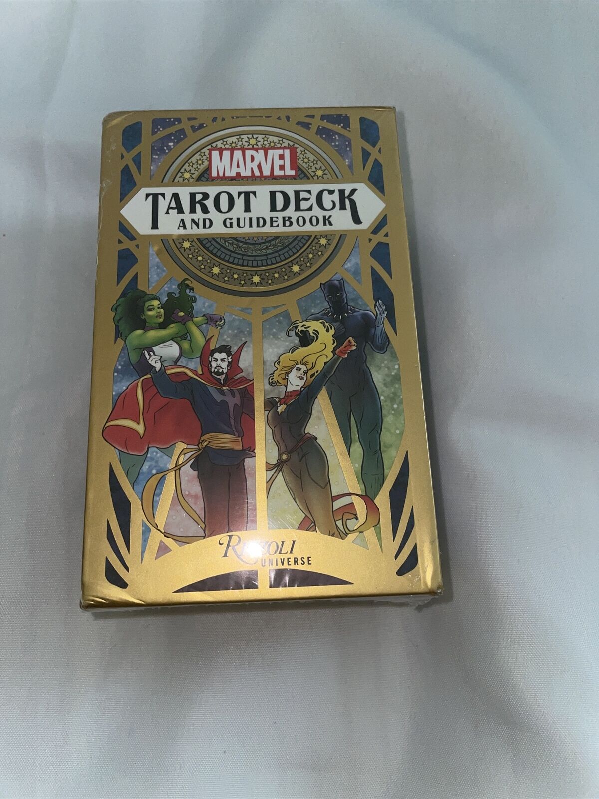 Marvel Tarot Deck and Guidebook by Lily McDonnell Novelty Book New