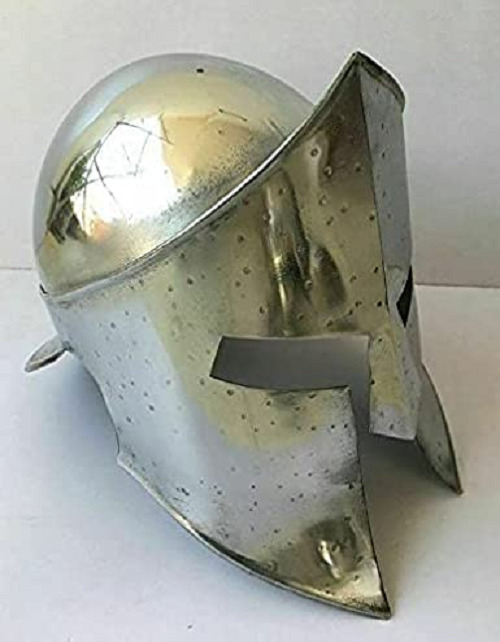 Antique Cosplay Crusader Armor Templar Knight Medieval Helmet for gift Home deco