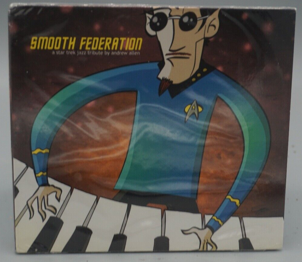Smooth Federation A Star Trek Jazz Tribute By Andrew Allen Trio CD 2012 Sealed