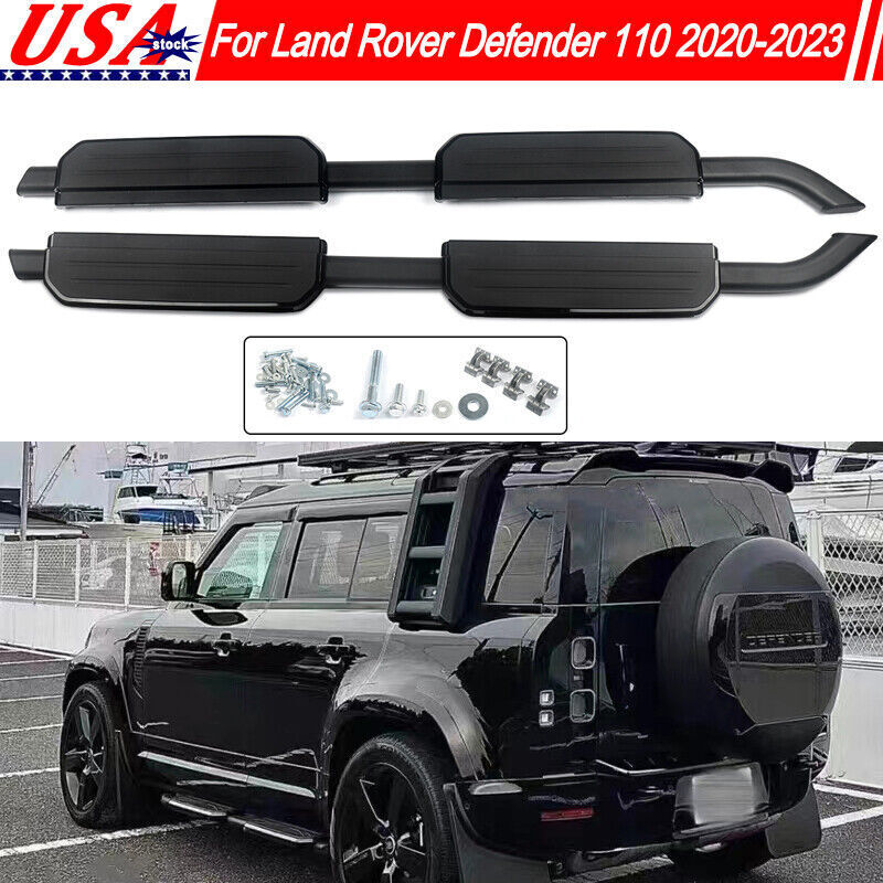 US Side Steps Running Boards For Land Rover LR Defender 110 4-Door 2020-2023 Bar