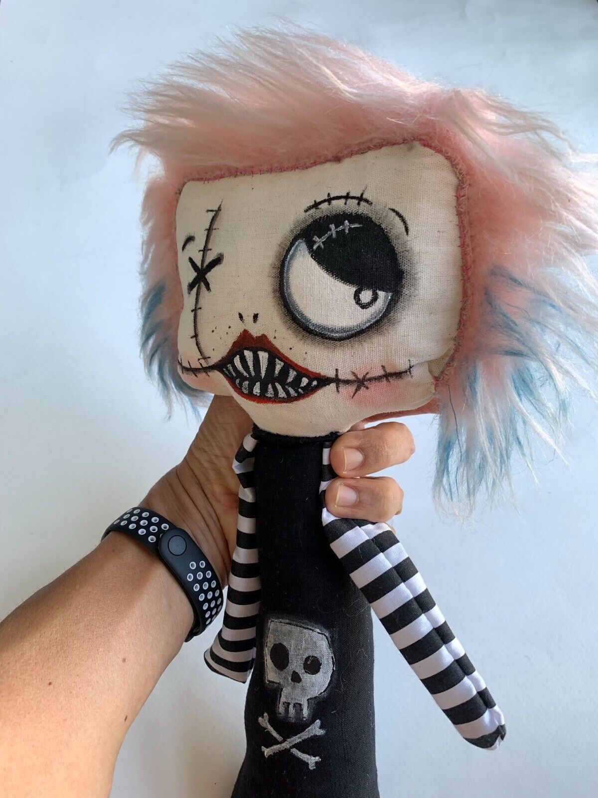 OOAK Doll Scary Handmade Strange Creepy Gothic Vampire Zombie Art
