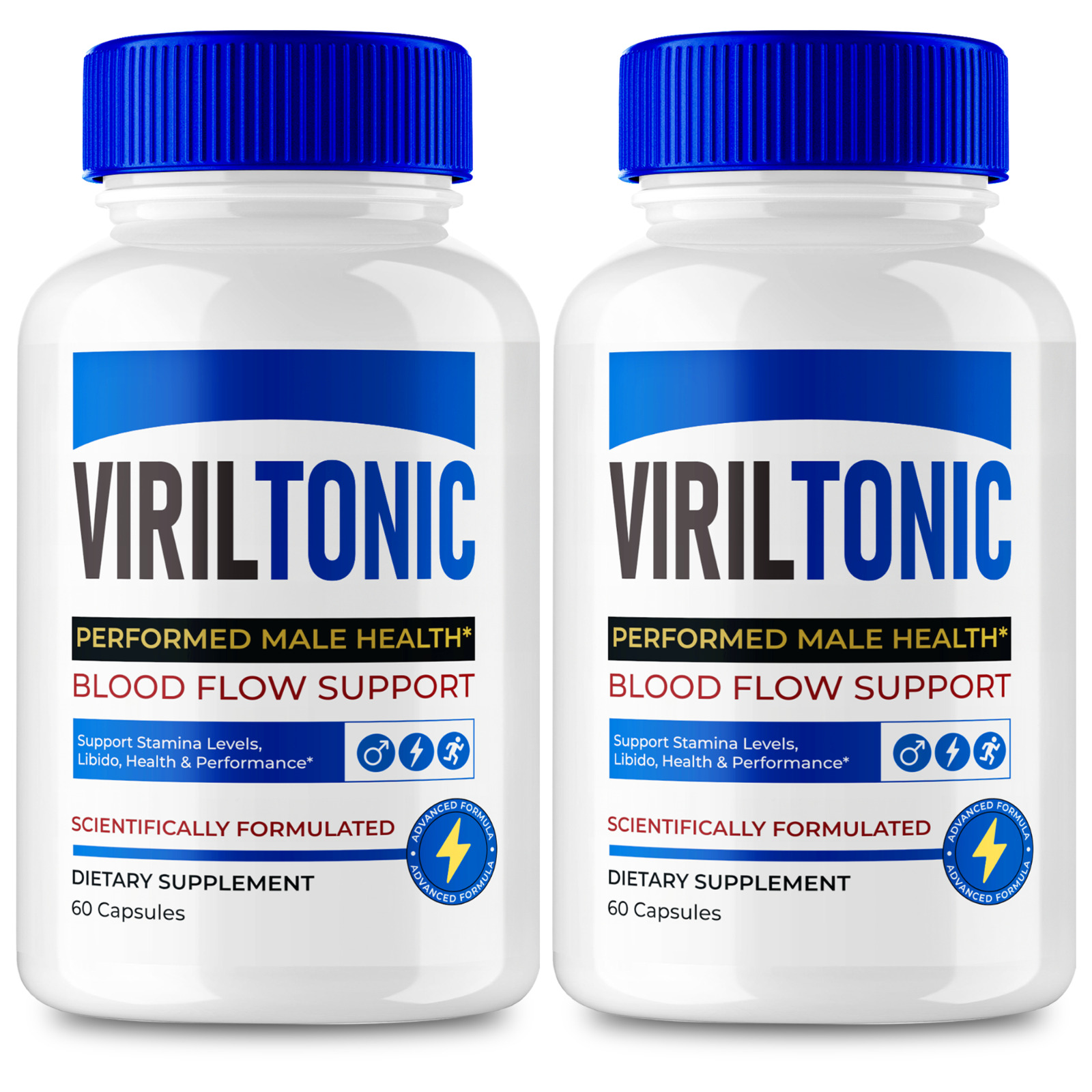 Viriltonic Capsules Men Dietary Supplement - 2 Pack
