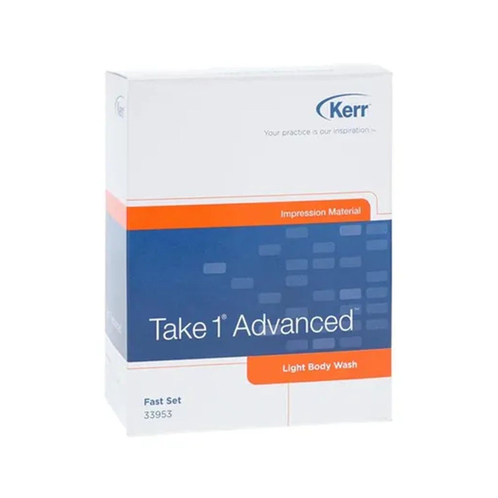 *1-Kit* Kerr Take 1 Advanced Light Body Wash Fast Set Impression Material 33953