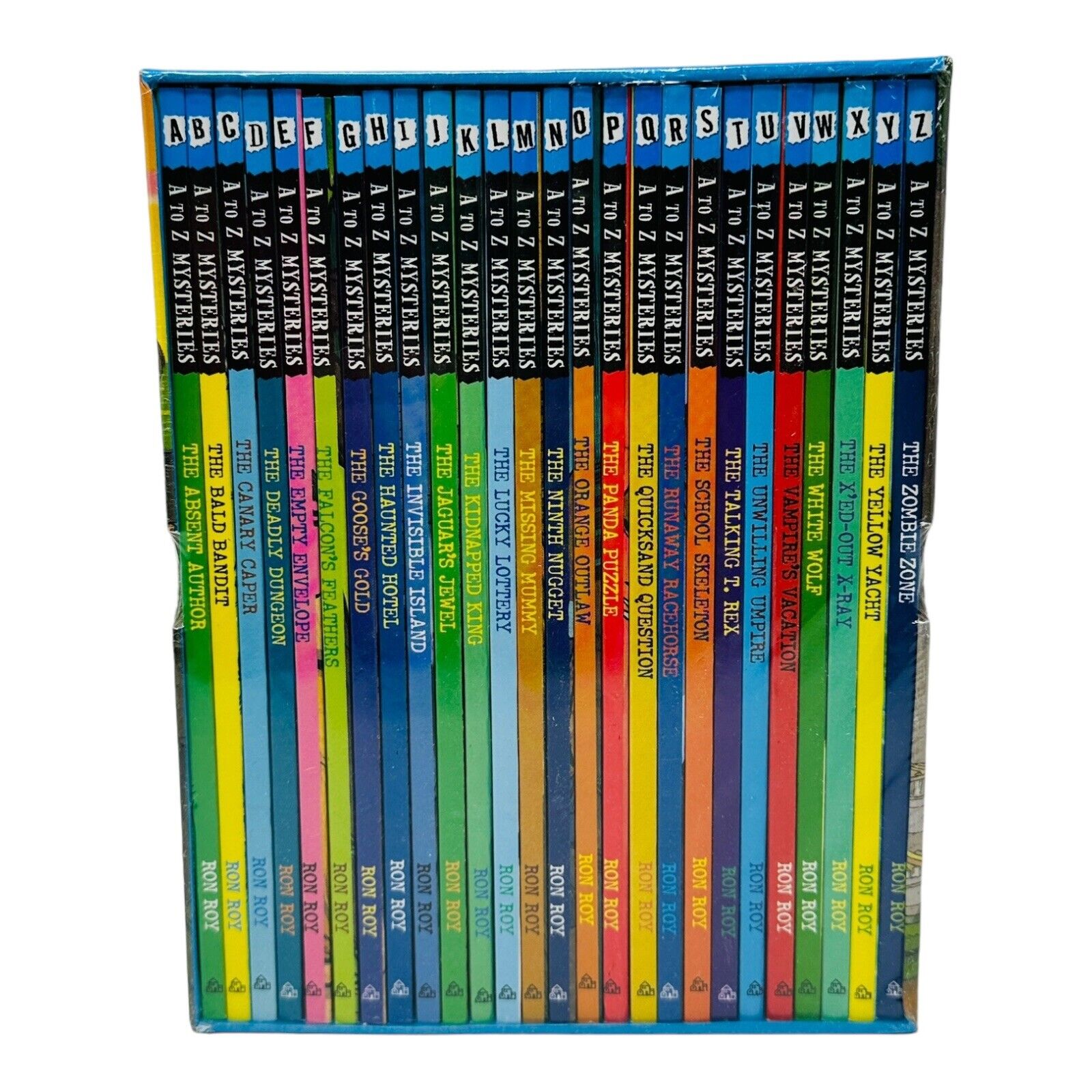NEW A to Z Mysteries The Complete Collection by Ron Roy 1-26 Book Set Paperback