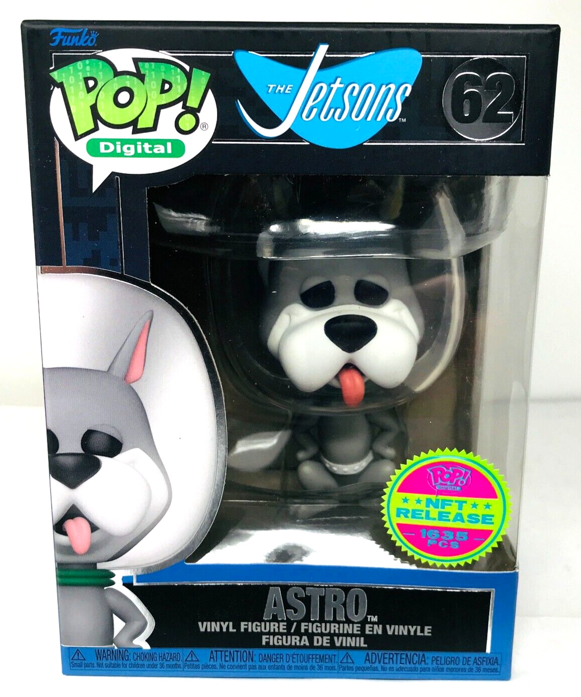 FUNKO POP DIGITAL #62 THE JETSONS PHYSICAL ASTRO P1