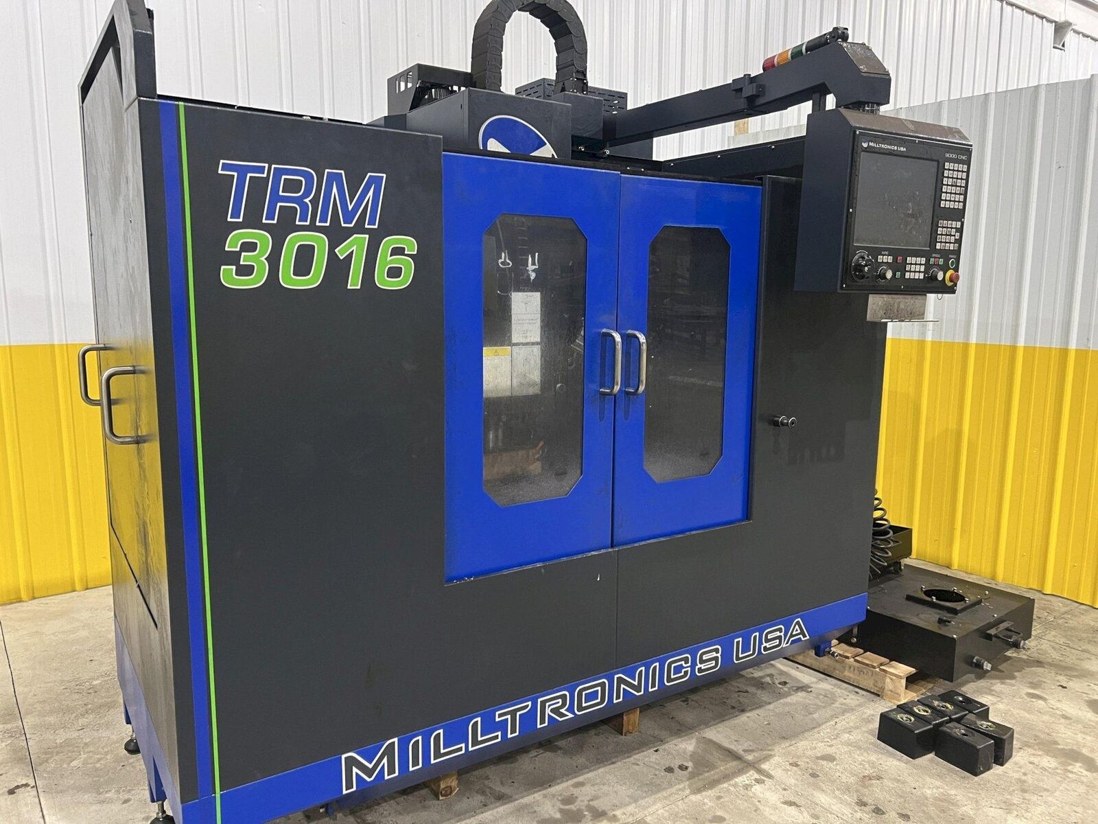 MILLTRONICS MODEL #TRM3016 CNC VERTICAL MACHINING CENTER: STOCK #20639