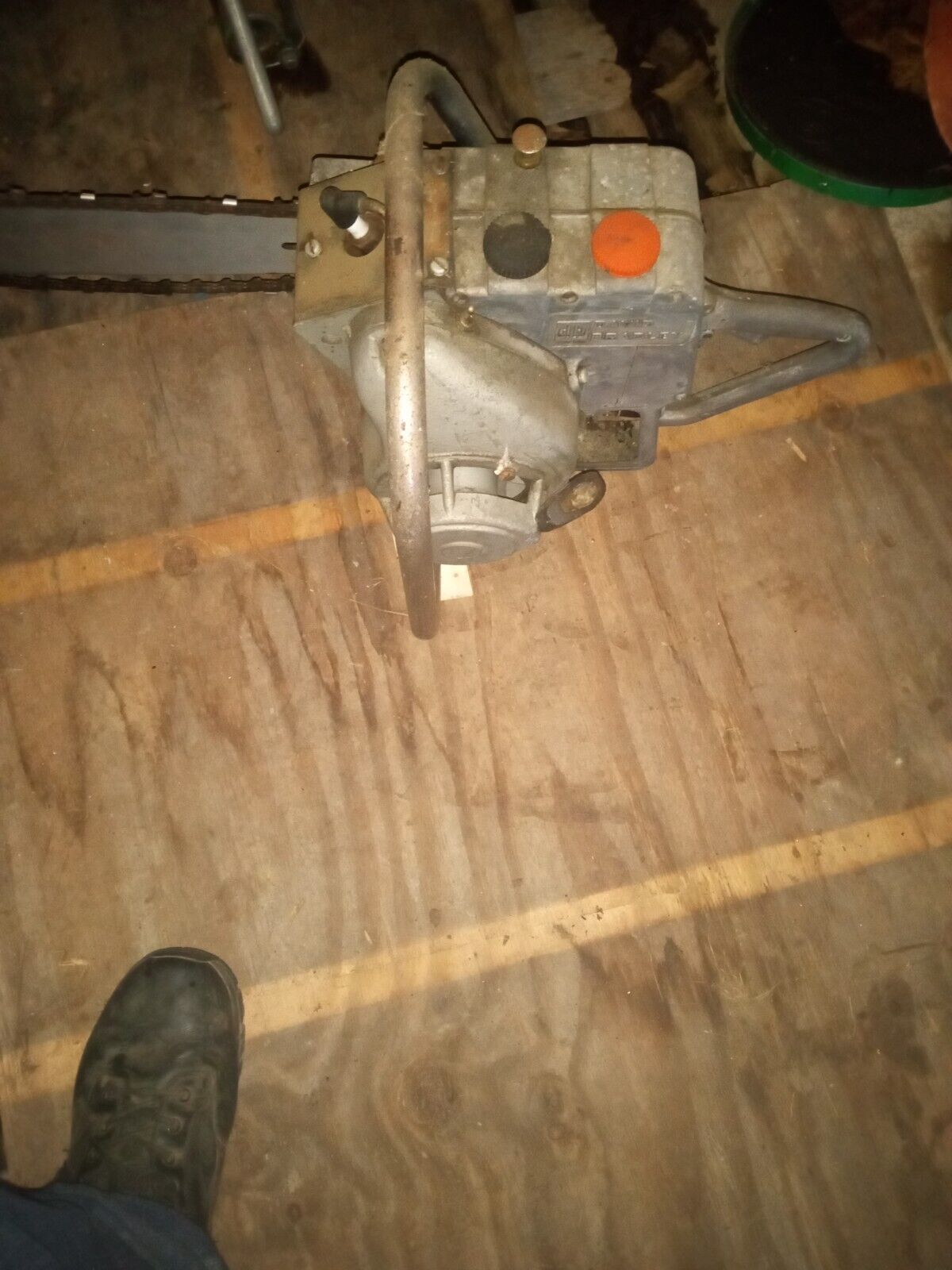 david bradley 360 chainsaw ready for restoration missing bar cover