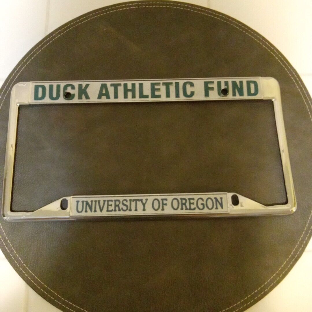 Vintage Ducks Athletic Fund License Plate Cover