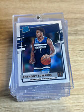 2020-21 Donruss Anthony Edwards Rated Rookie Bronze RC #201 Timberwolves picture
