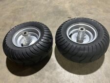 2 Dixie Chopper OEM Complete Front Wheels With 13x6.5-6 Motorcycle Tire 400438 picture