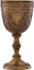 Vintage King's Royal Chalice Wine Glass Embossed Exquisite Elegance for Drinks picture