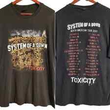 Vintage System Of A Down Toxicity Tour T-shirt picture