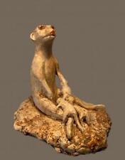 Vintage Ceramic Meerkat Sculpture by Cathy O' Connor Padua Hills ARTIST 1960's picture