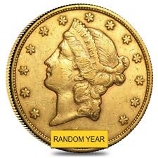 $20 Gold Double Eagle Liberty Head - Extra Fine XF (Random Year) picture
