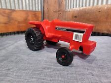 ERTL International Tractor Red Tractor Toy Plastic 14A-16L Vintage Antique Kids picture