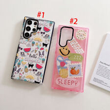 Cute Cartoon Summer Label Soft Case For Samsung Galaxy S23 Ultra S22 S21 S20 picture