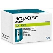 5 X Accu-Chek Instant 100 Test Strips Made IN USA ( Ex - 07/2025 )  picture