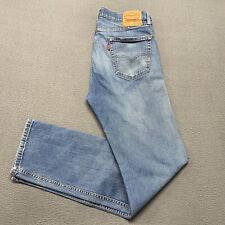 Levi’s 505 Jeans Mens 34x34 Blue Denim Straight Let Regular Fit Grunge Retro picture