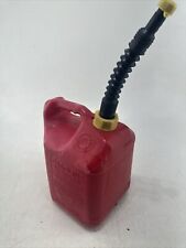 BLITZ Plastic Vented Gas Can 2 Gal 8 oz Easy Grip Handle Pre Ban Pull Out Spout picture