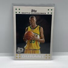 🔥Kevin Durant 2007-08 Topps - Retail Factory Set Rookie Set White #2  (RC)🔥 picture