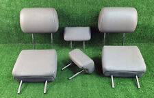 Toyota Tundra 2007-2009 Front and rear row headrest 6 pcs set Gray leather used picture