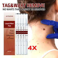 4X Common and Plantar Moles-Off Wartsoff Remover, WipeOff Tags&Moles Remover US picture