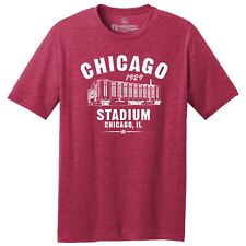 Chicago Stadium 1929 Hockey TRI-BLEND Tee Shirt - Chicago Blackhawks picture