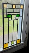 Frank Lloyd Wright Stained Glass MCM Panel from Meyer May House picture