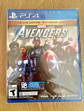 Marvel's Avengers PS4 Deluxe Edition Brand New Sealed Fast Ship with Tracking picture