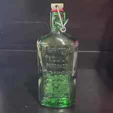 La Gritona Tequila Reposado 375 ML Green Emtpy Glass Bottle - Decorative Only  picture