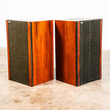Mid Century Modern Speakers RSL Rogersound Labs Walnut Rosewood Studio Monitors picture